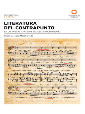 cover image of Literatura del contrapunto en las Prosas apátridas de Julio Ramón Ribeyro